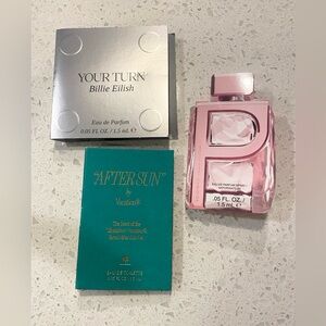 Paris Hilton Iconic and two other fragrances Set of 3 sample sizes NEW